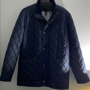 Brooks Brothers Navy Quilted Jacket